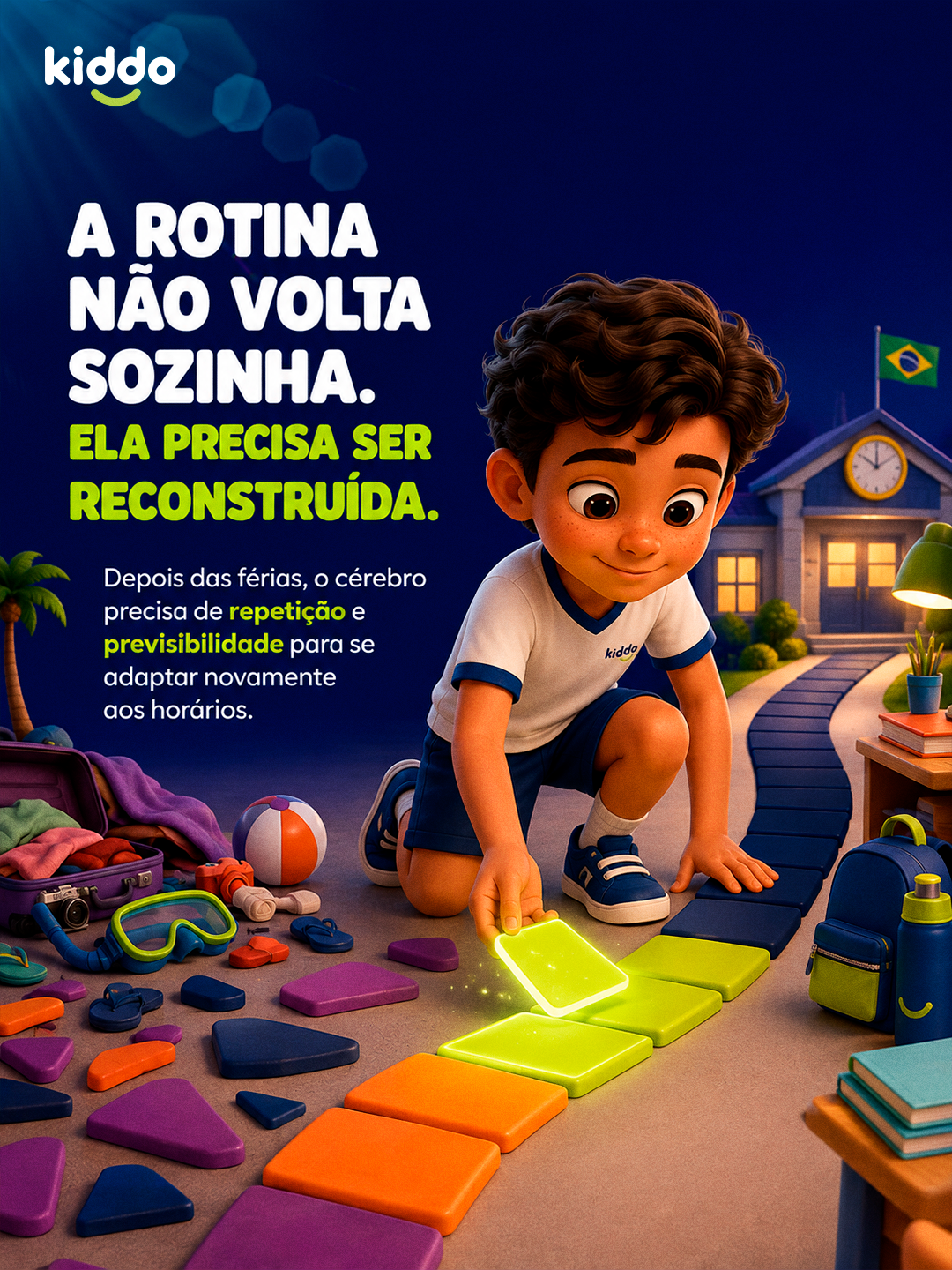 KIDDO — A rotina não volta sozinha