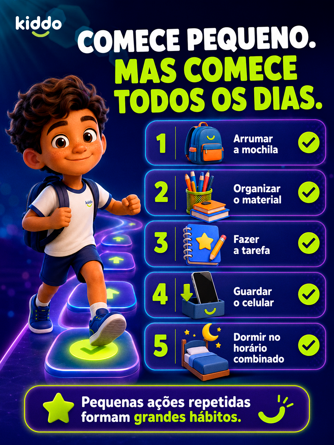KIDDO — Rotina como aventura